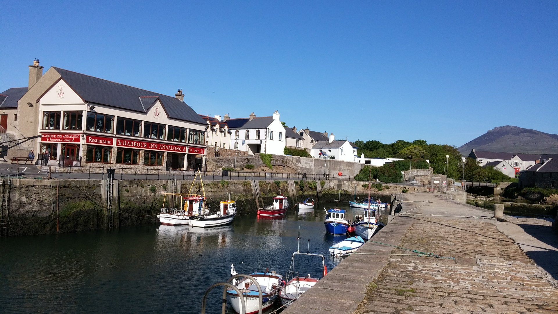Front of Harbour Inn Annalong